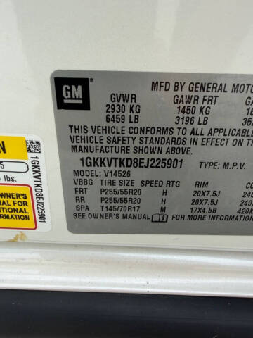 2014 GMC Acadia Denali