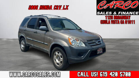 2006 Honda CR-V for sale at CARCO OF POWAY in Poway CA