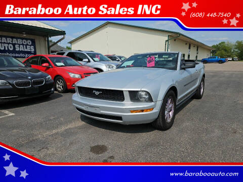 2007 Ford Mustang for sale at Baraboo Auto Sales INC in Baraboo WI