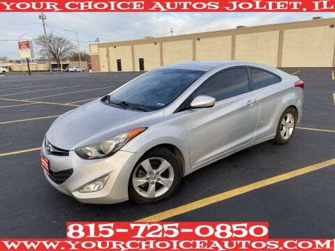2013 Hyundai Elantra Coupe for sale at Your Choice Autos - Joliet in Joliet IL