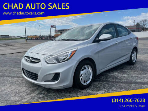 2017 Hyundai Accent for sale at CHAD AUTO SALES in Bridgeton MO