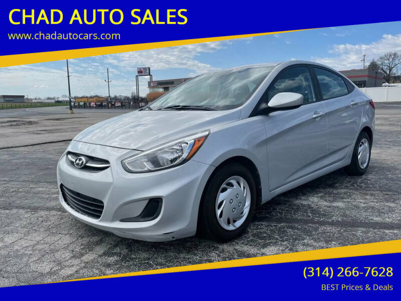 2017 Hyundai Accent for sale at CHAD AUTO SALES in Bridgeton MO