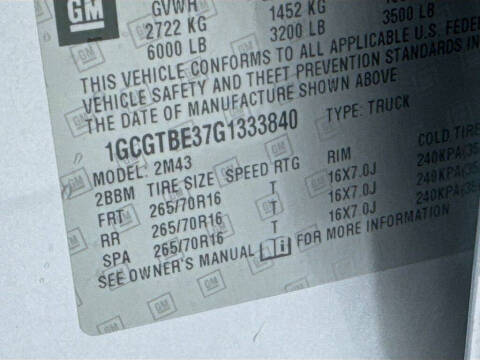 2016 Chevrolet Colorado