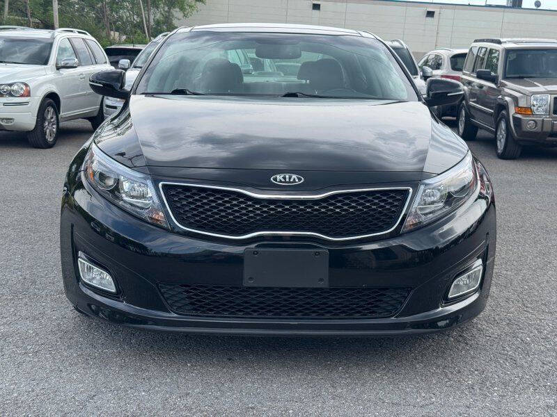 Black 2015 Kia Optima EX EX 4dr Sedan 2