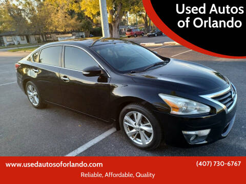 2015 Nissan Altima for sale at Used Autos of Orlando in Orlando FL