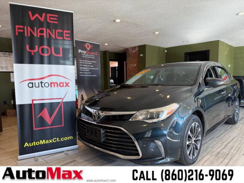 2016 Toyota Avalon for sale at AutoMax in West Hartford CT