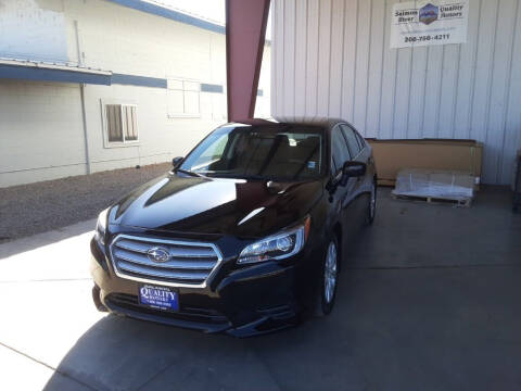 2015 Subaru Legacy for sale at QUALITY MOTORS in Salmon ID