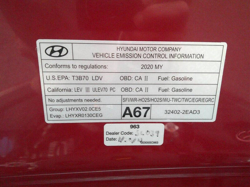 2020 Hyundai Elantra SE