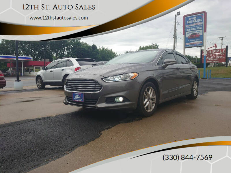 2014 Ford Fusion for sale at 12th St. Auto Sales in Canton OH