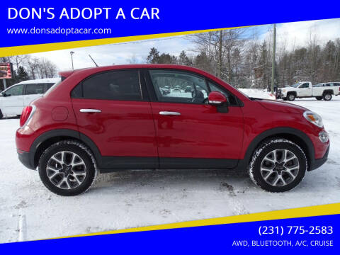 2016 FIAT 500X for sale at DON'S ADOPT A CAR in Cadillac MI