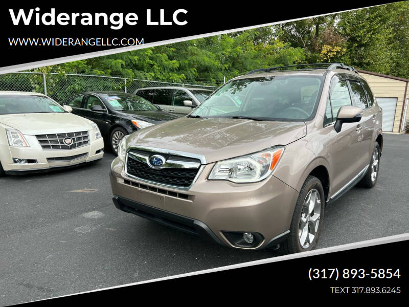 2016 Subaru Forester for sale at Widerange LLC in Greenwood IN