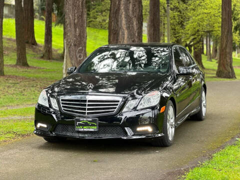 2011 Mercedes-Benz E-Class for sale at Lux Motors in Tacoma WA