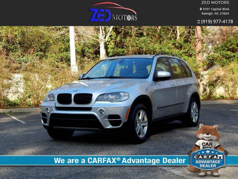 2013 BMW X5 for sale at Zed Motors in Raleigh NC
