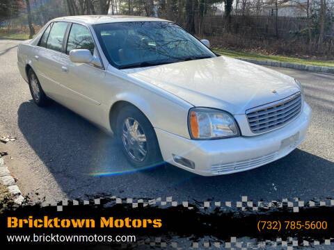 2003 Cadillac DeVille for sale at Bricktown Motors in Brick NJ