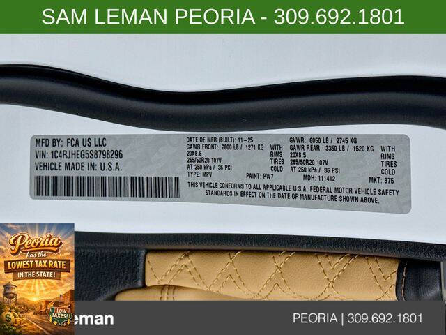 2025 Jeep Grand Cherokee Summit