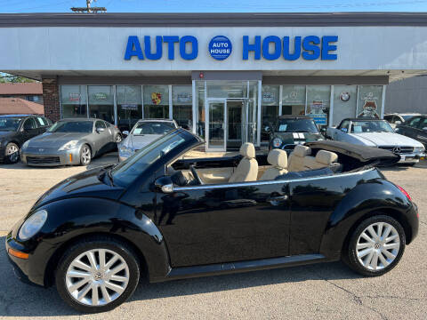 2008 Volkswagen New Beetle Convertible for sale at Auto House Motors in Downers Grove IL