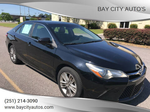 2017 Toyota Camry for sale at Bay City Auto's in Mobile AL