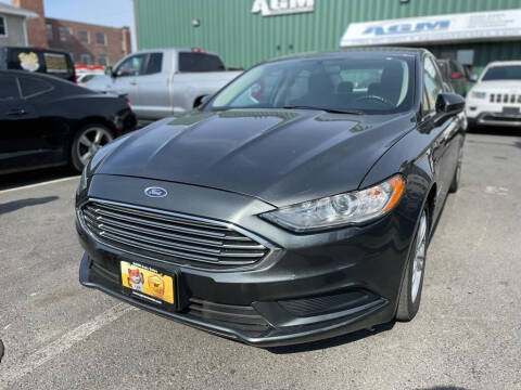 2018 Ford Fusion Hybrid for sale at AGM AUTO SALES in Malden MA