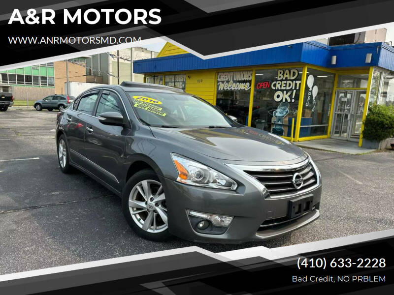 2015 Nissan Altima for sale at A&R MOTORS in Baltimore MD