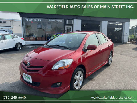 2007 Toyota Yaris for sale at Wakefield Auto Sales of Main Street Inc. in Wakefield MA