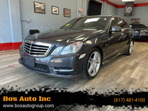 2012 Mercedes-Benz E-Class for sale at Bos Auto Inc in Quincy MA