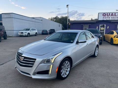 2016 Cadillac CTS for sale at Quality Auto Sales LLC in Garland TX