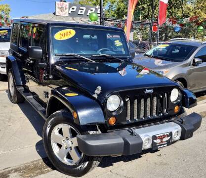 2008 Jeep Wrangler Unlimited for sale at Paps Auto Sales in Chicago IL