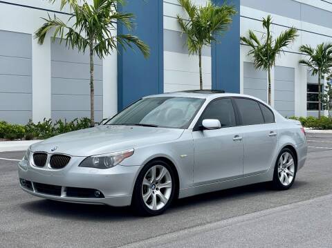 2005 BMW 5 Series for sale at VE Auto Gallery LLC in Lake Park FL