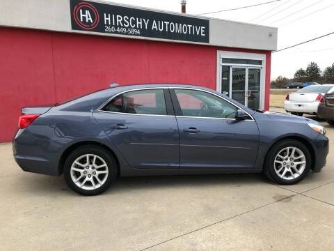 2013 Chevrolet Malibu for sale at Hirschy Automotive in Fort Wayne IN
