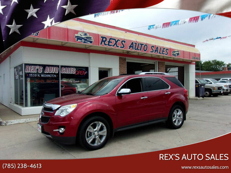 2015 Chevrolet Equinox for sale at Rex's Auto Sales in Junction City KS