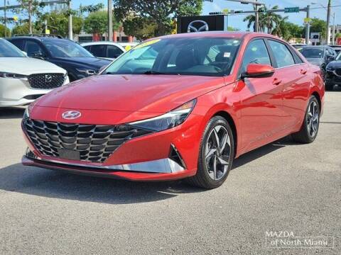 2021 Hyundai Elantra for sale at Mazda of North Miami in Miami FL
