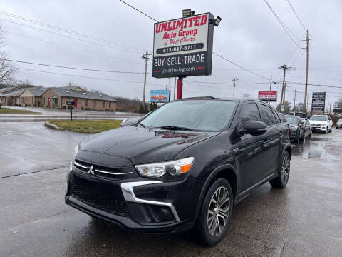2019 Mitsubishi Outlander Sport for sale at Unlimited Auto Group in West Chester OH