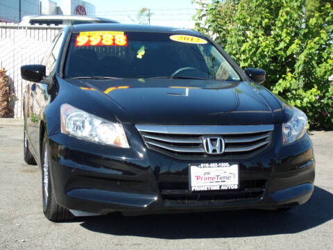 2012 Honda Accord for sale at PRIMETIME AUTOS in Sacramento CA