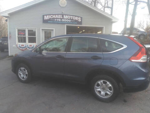 2013 Honda CR-V for sale at MICHAEL MOTORS in Farmington ME