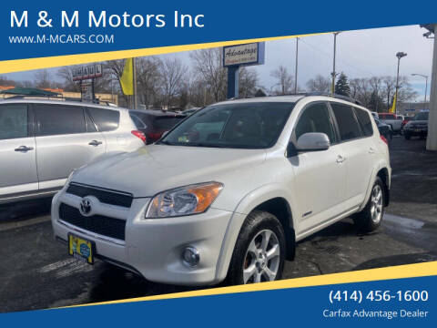 2012 Toyota RAV4 for sale at M & M Motors Inc in West Allis WI