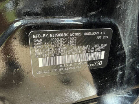 2024 Mitsubishi Mirage