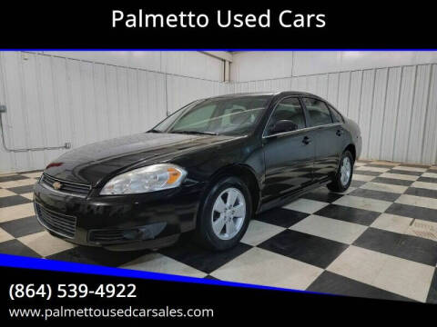 2011 Chevrolet Impala for sale at Palmetto Used Cars in Piedmont SC