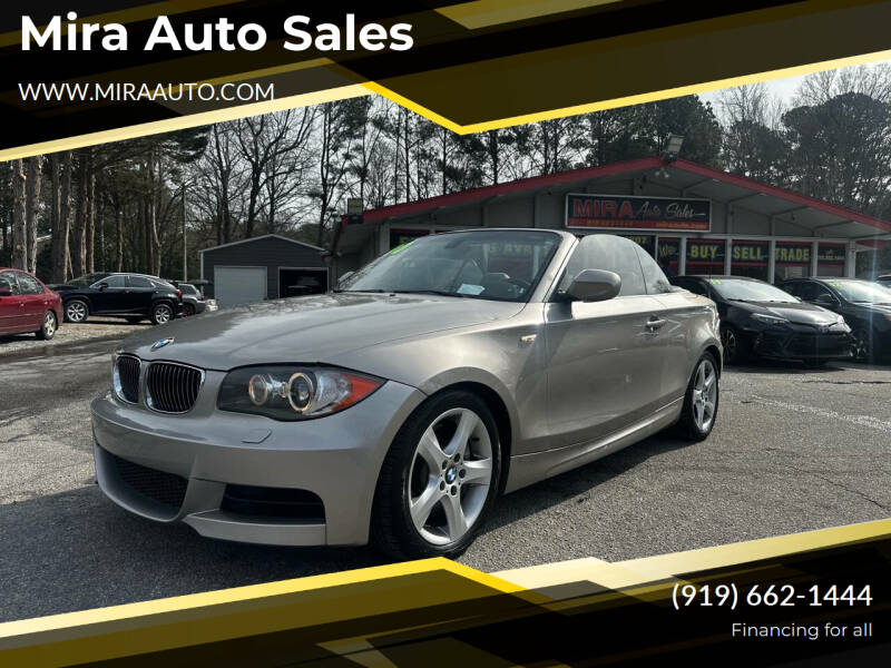 2010 BMW 1 Series for sale at Mira Auto Sales in Raleigh NC