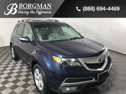 2013 Acura MDX for sale at Everyone's Financed At Borgman - BORGMAN OF HOLLAND LLC in Holland MI