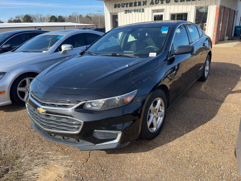 2018 Chevrolet Malibu for sale at southern auto credit in Grenada MS