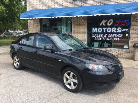 2006 Mazda MAZDA3 for sale at K O Motors in Akron OH