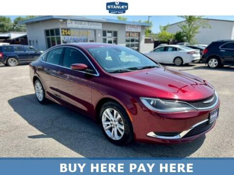 2015 Chrysler 200 for sale at Stanley Automotive Finance Enterprise - STANLEY DIRECT AUTO in Mesquite TX