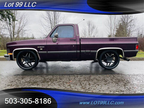 1981 GMC Sierra 1500 for sale at LOT 99 LLC in Milwaukie OR
