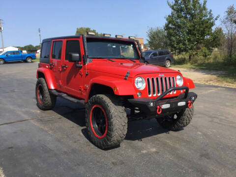 2016 Jeep Wrangler Unlimited for sale at Bruns & Sons Auto in Plover WI