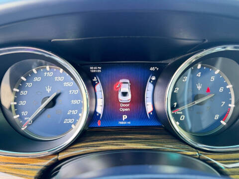 2014 Maserati Quattroporte Sport GT S