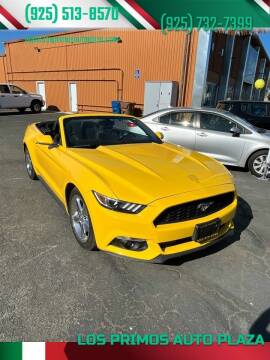 2016 Ford Mustang for sale at Los Primos Auto Plaza in Antioch CA