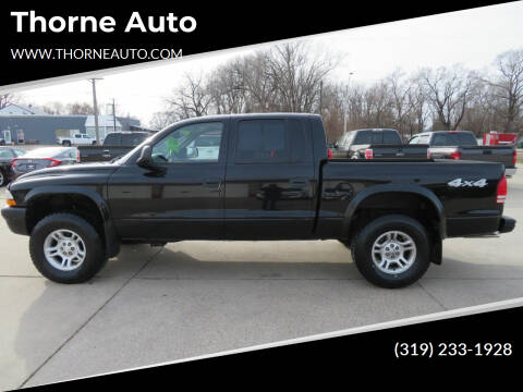 2004 Dodge Dakota for sale at Thorne Auto in Evansdale IA