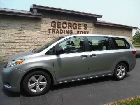 2015 Toyota Sienna for sale at GEORGE'S TRADING POST in Scottdale PA