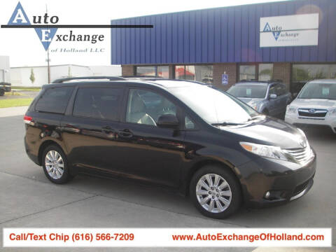 2013 Toyota Sienna for sale at Auto Exchange Of Holland in Holland MI