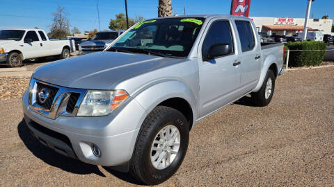 2016 Nissan Frontier for sale at JJ's Adobe Auto Inc in Casa Grande AZ